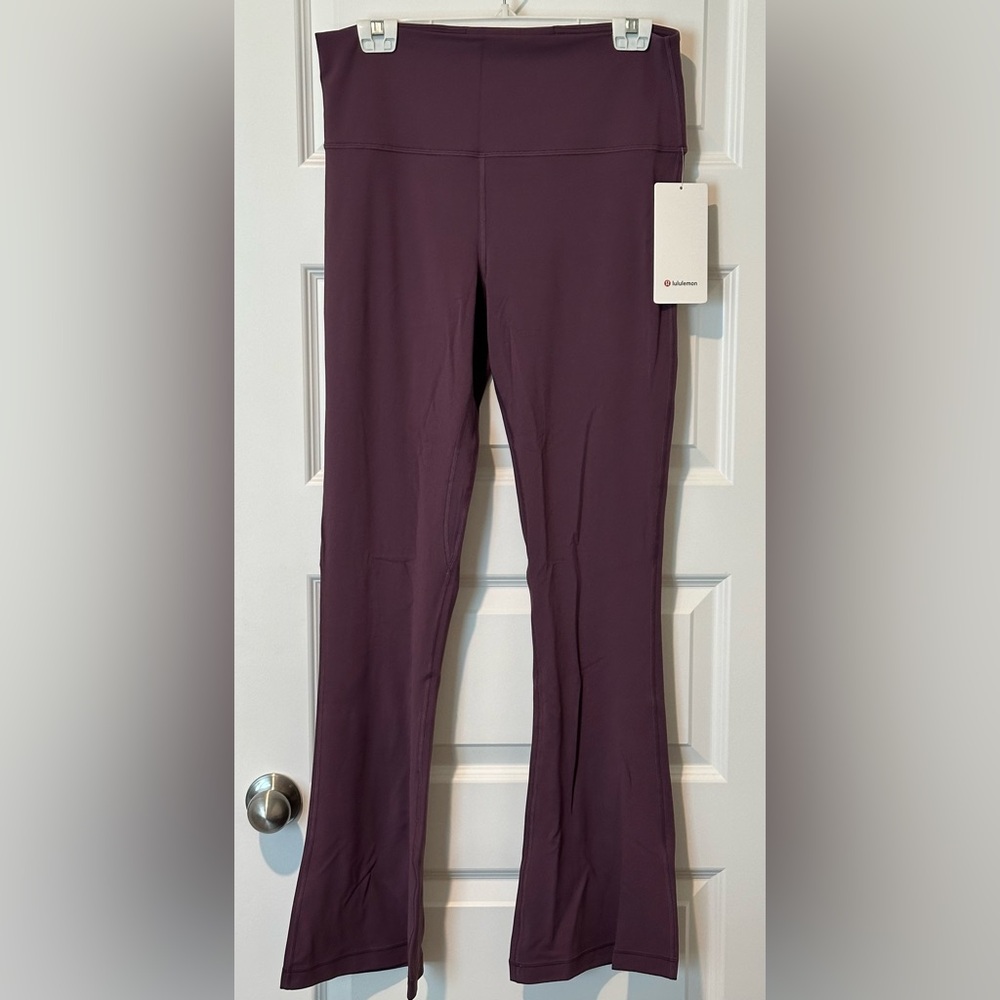 NWT Lululemon Align Mini-Flare Pant in Purple